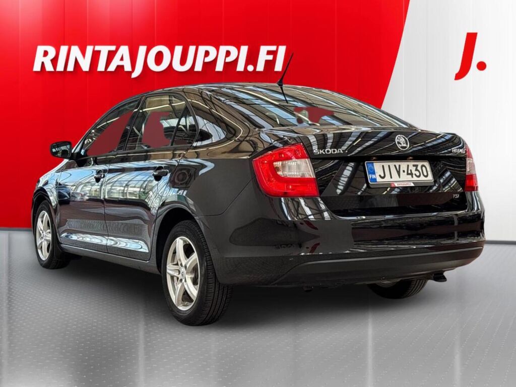 Skoda Rapid 2013 Musta