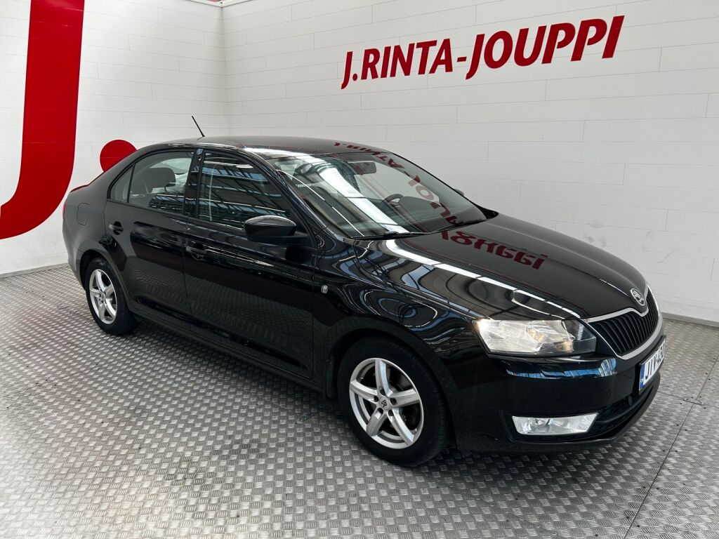 Skoda Rapid 2013 Musta
