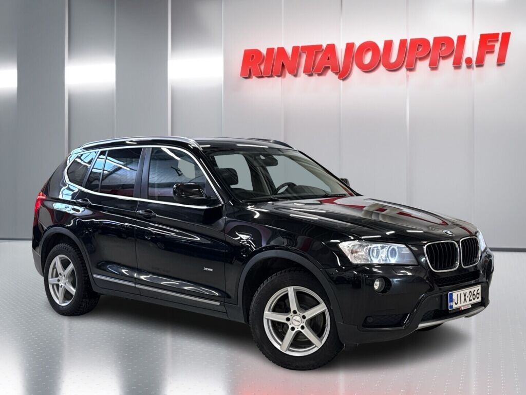 BMW X3 2013 Musta