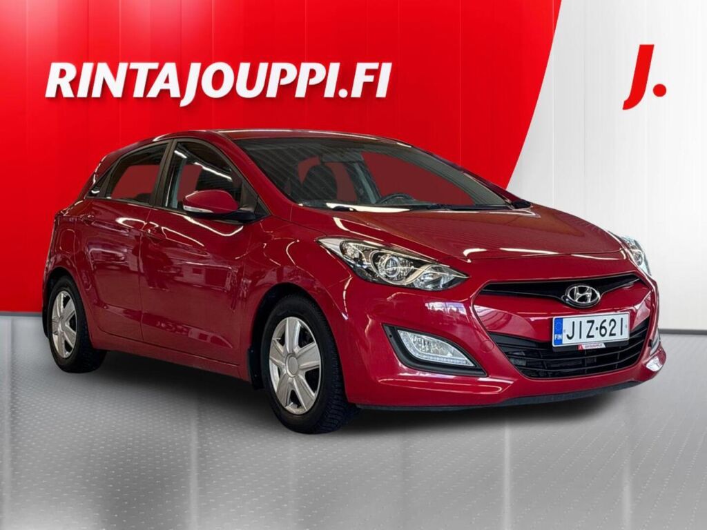 Hyundai i30 5d 2012 Punainen