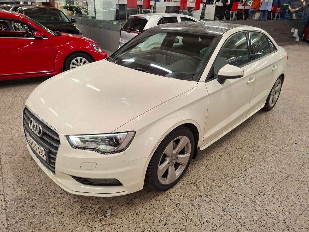 Audi A3 2014 Valkoinen