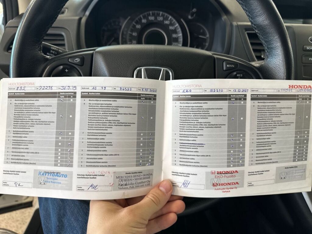 Honda CR-V 2014 Valkoinen