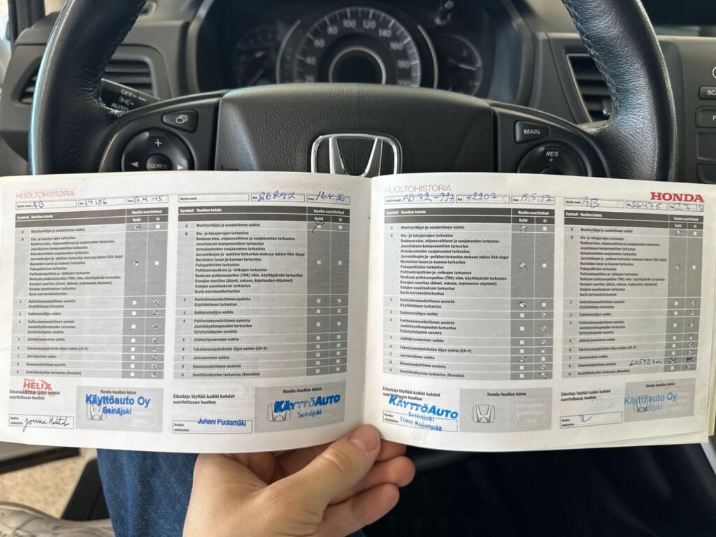 Honda CR-V 2014 Valkoinen