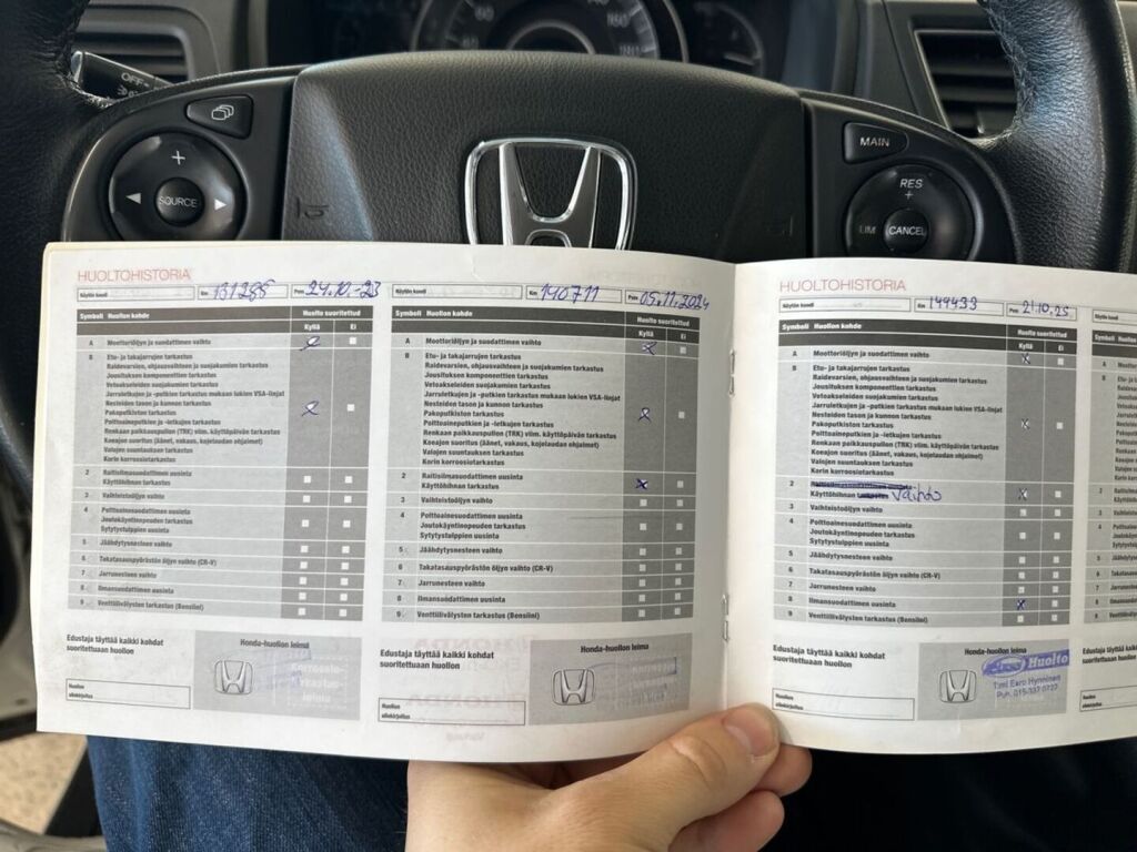 Honda CR-V 2014 Valkoinen