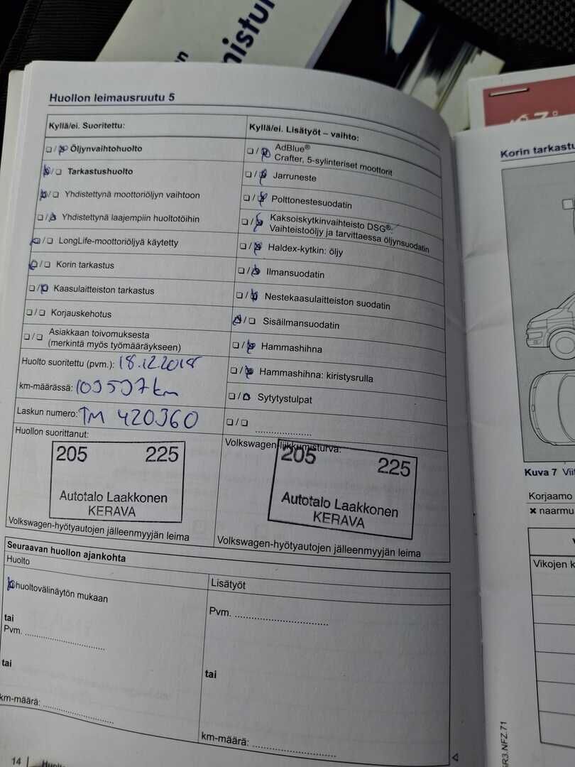 Volkswagen Caddy Maxi 2014 Ruskea (beige)