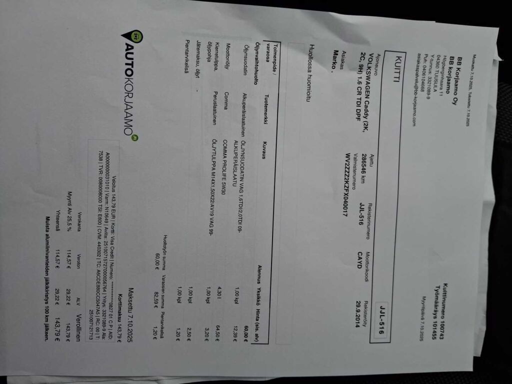 Volkswagen Caddy Maxi 2014 Ruskea (beige)