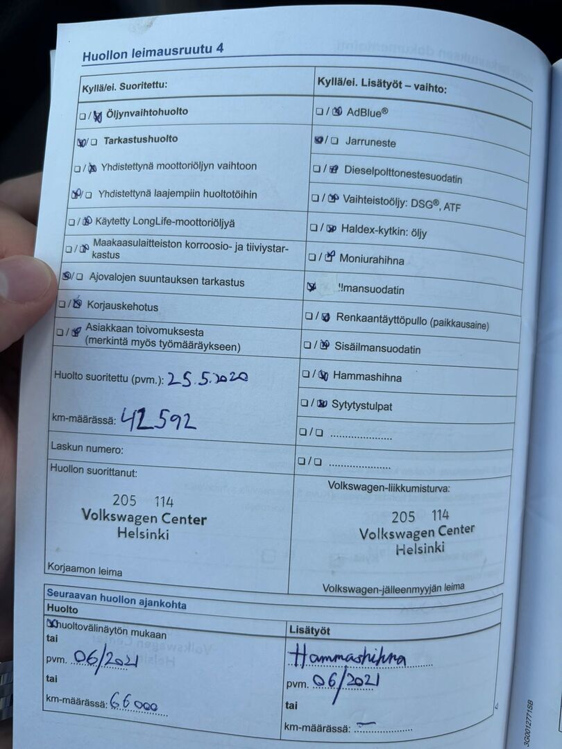 Volkswagen Golf Sportsvan 2015 Ruskea (beige)