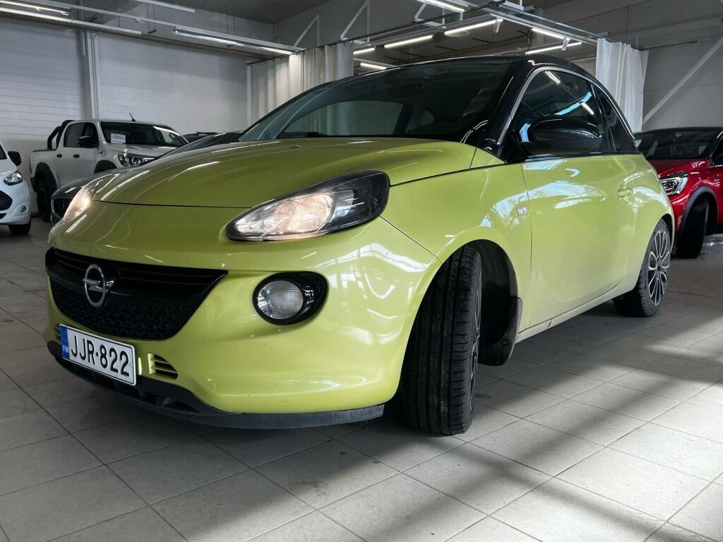 Opel Adam 2015 Vihreä