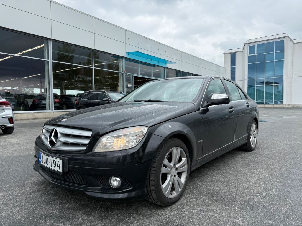 Mercedes-Benz C 2008 Musta