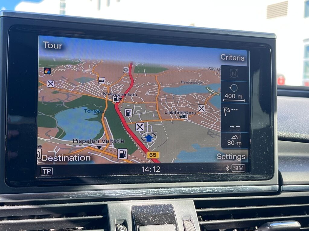 Audi A6 2012 Musta