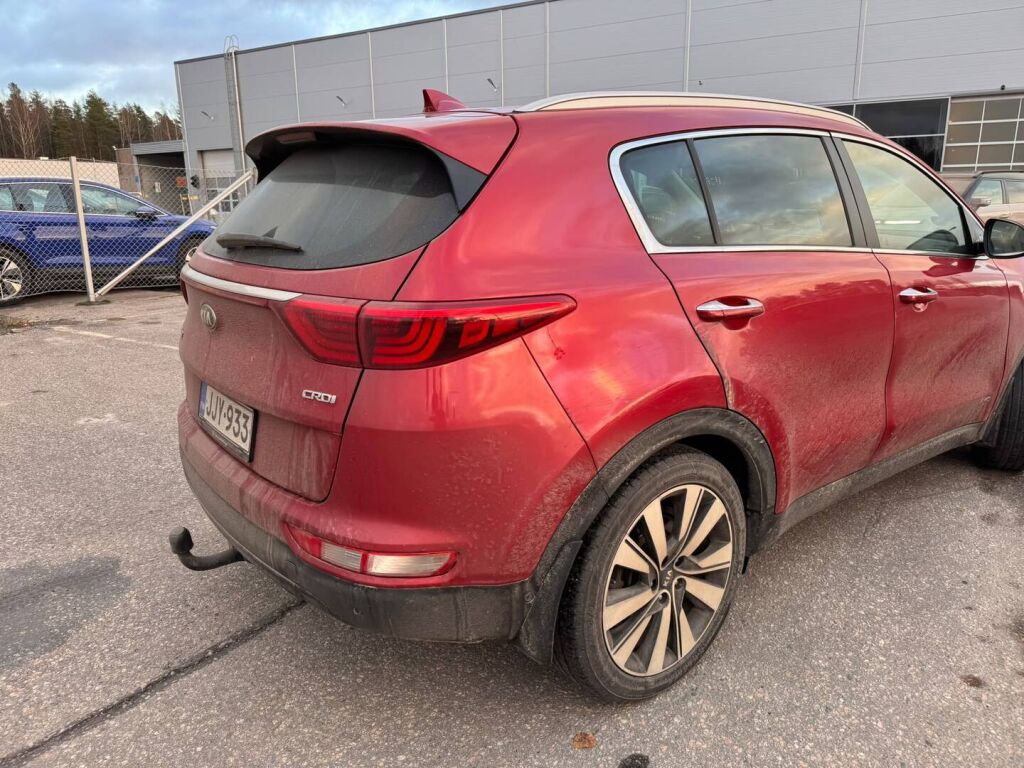 Kia Sportage 2016 Punainen
