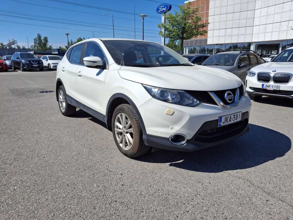 Nissan Qashqai 2016 Valkoinen