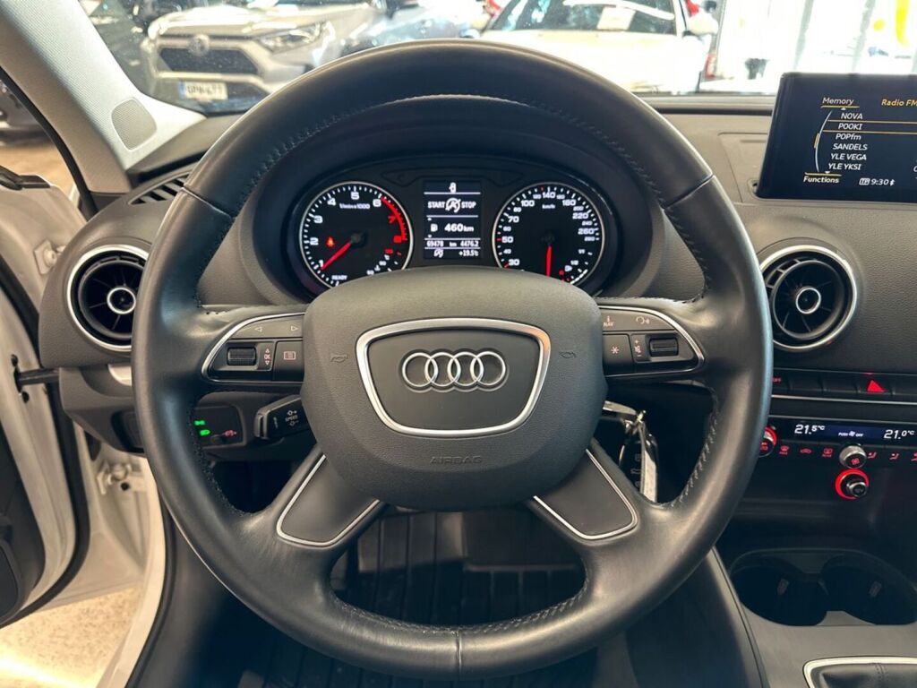 Audi A3 2016 Valkoinen