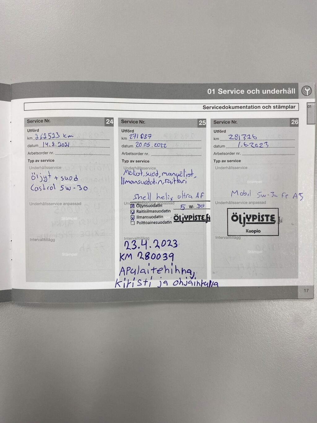 Volvo V70 2009 Musta