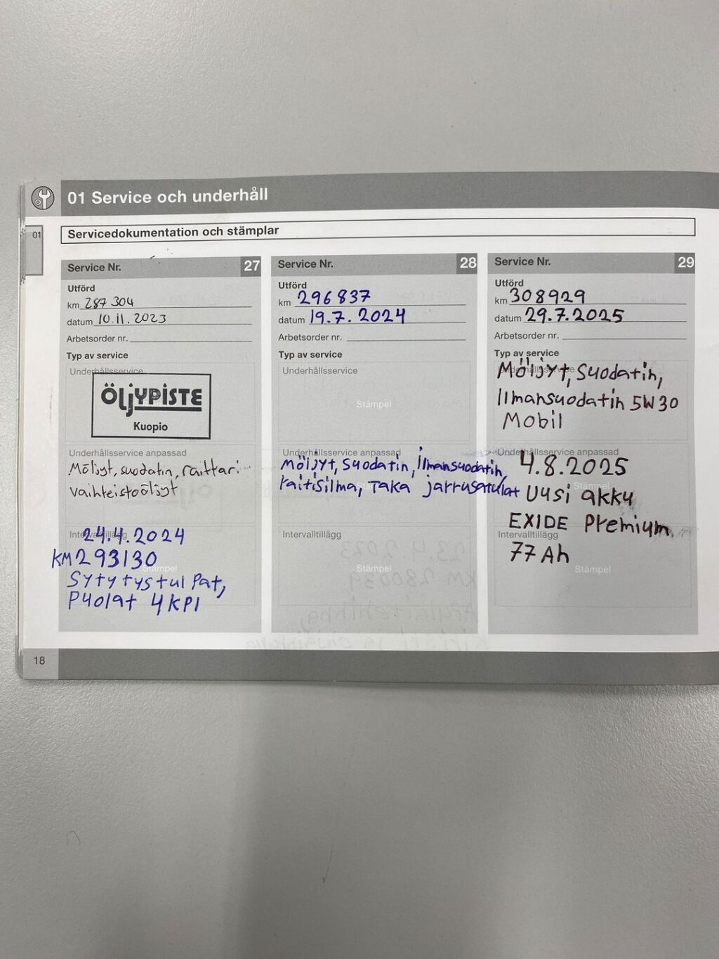 Volvo V70 2009 Musta