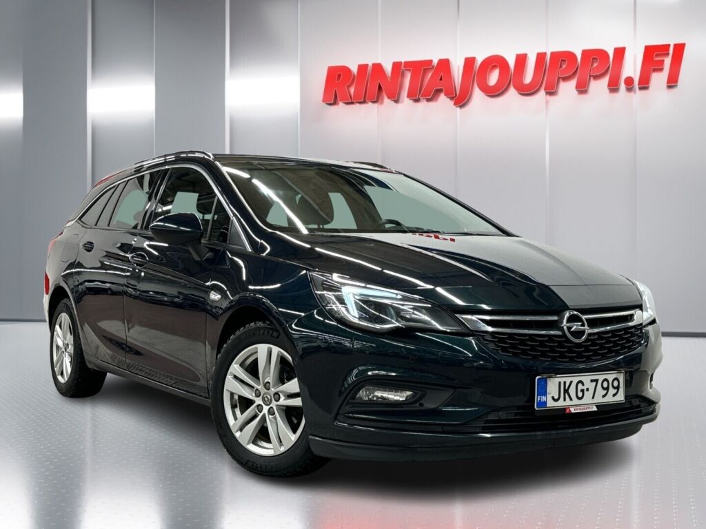 Opel Astra 2017 Vihreä