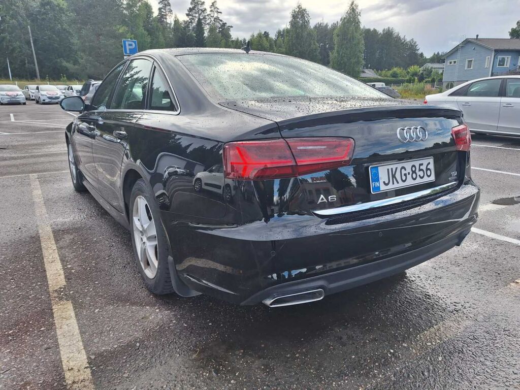 Audi A6 2017 Musta