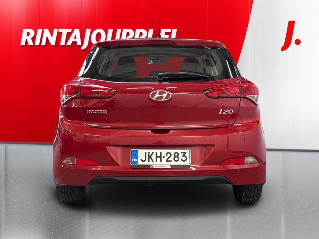 Hyundai i20 5d 2017 Punainen
