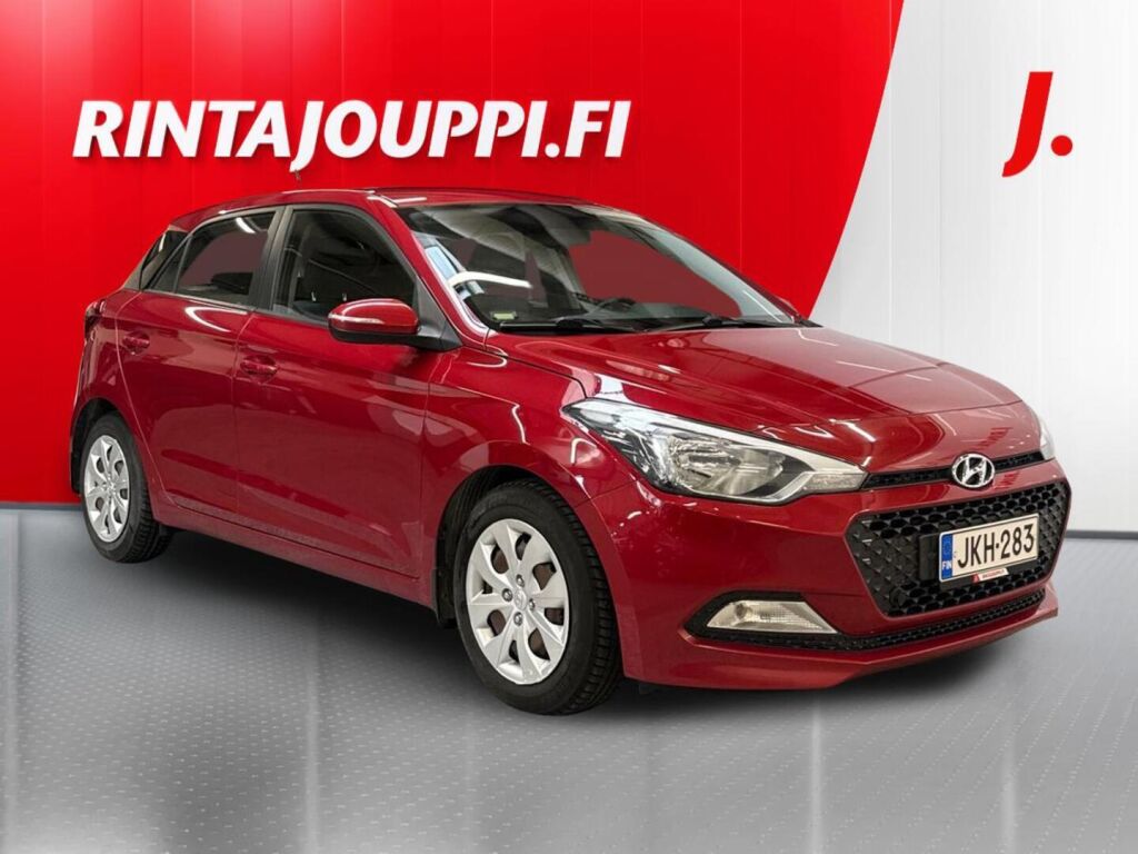 Hyundai i20 5d 2017 Punainen