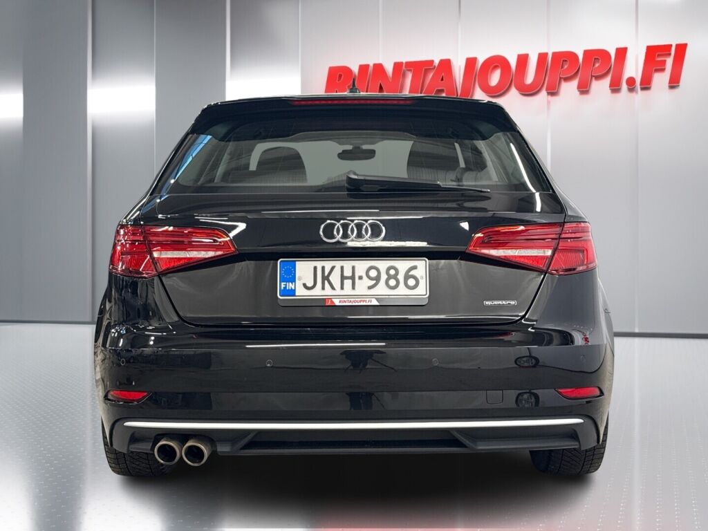 Audi A3 2017 Musta