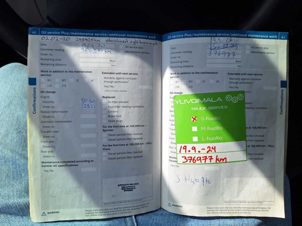 Mercedes-Benz Sprinter 2012 Musta