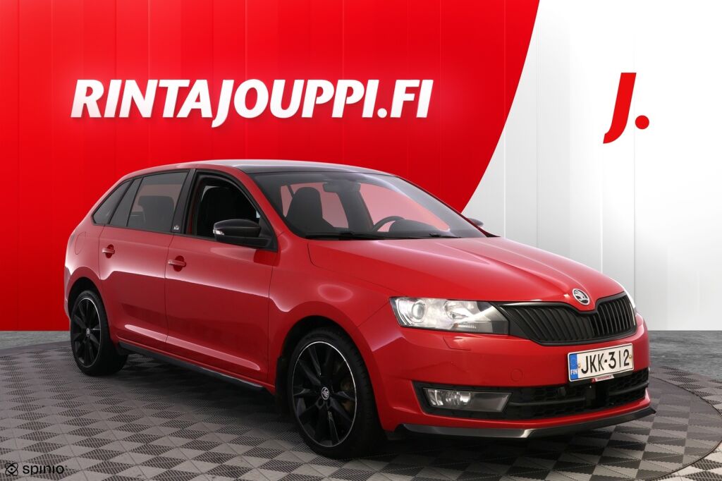 Skoda Rapid 2017 Punainen