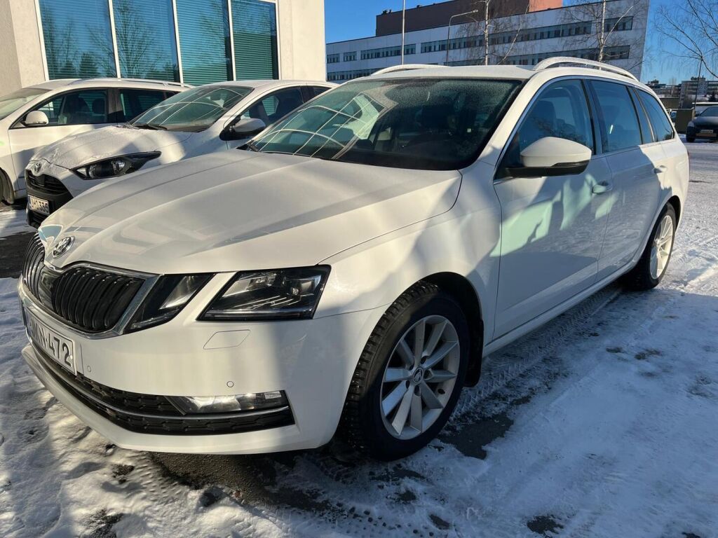 Skoda Octavia 2017 Valkoinen