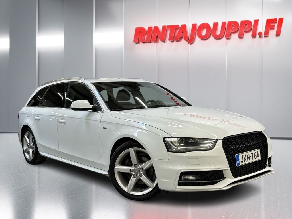Audi A4 2014 Valkoinen
