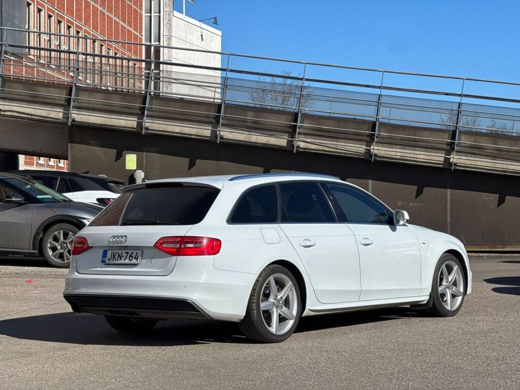 Audi A4 2014 Valkoinen