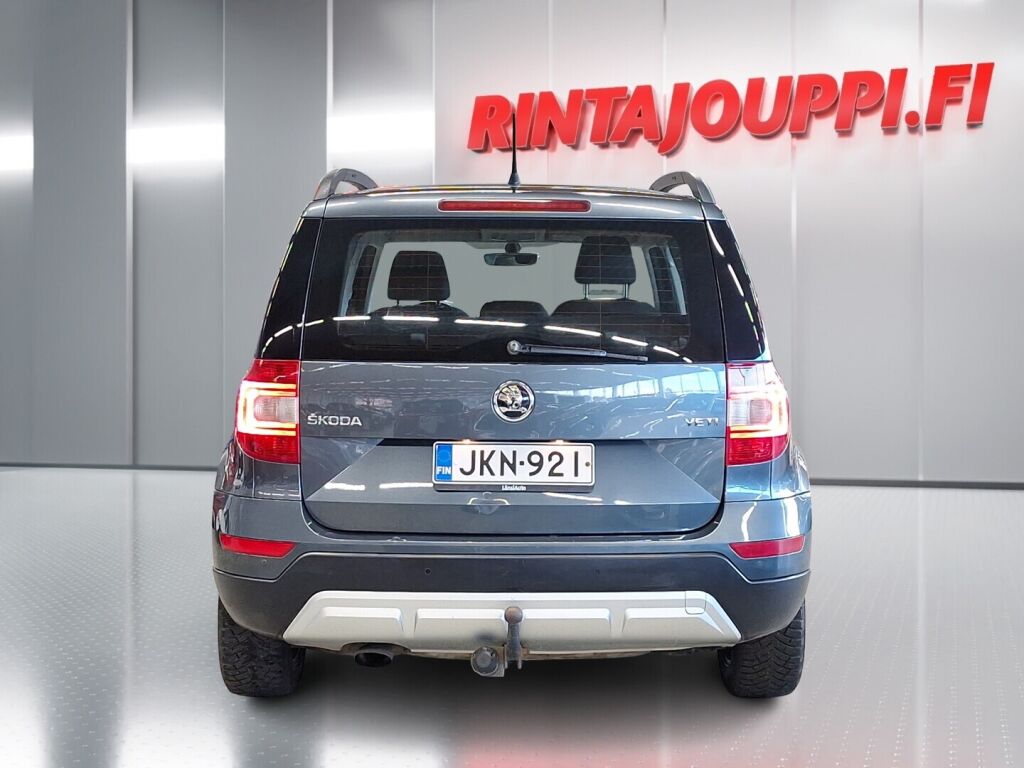 Skoda Yeti 2016 Harmaa