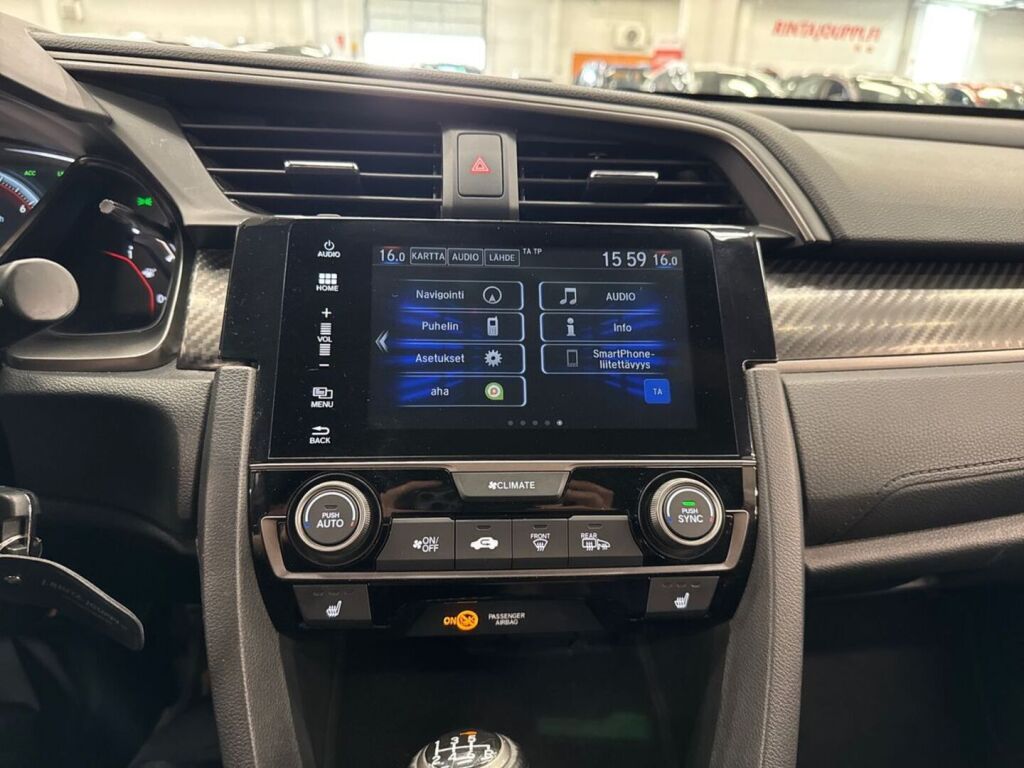 Honda Civic 2018 Punainen