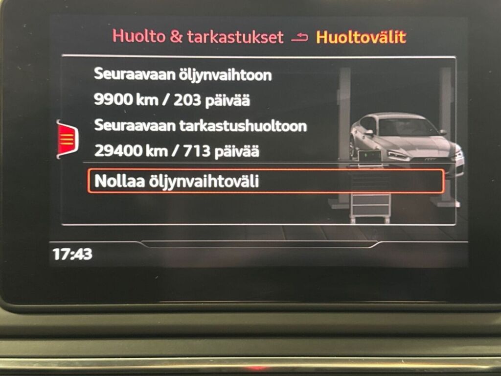Audi A5 2018 Sininen