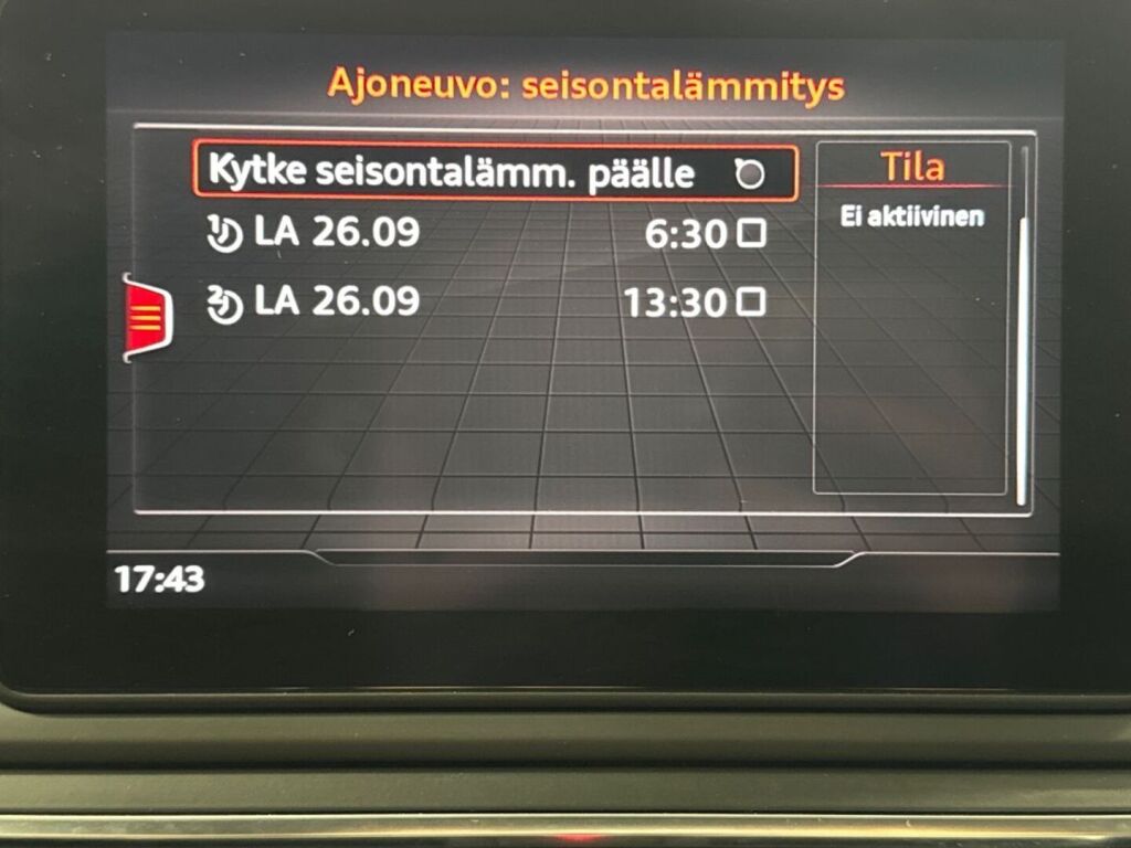 Audi A5 2018 Sininen