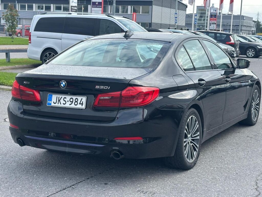 BMW 530 2018 Musta