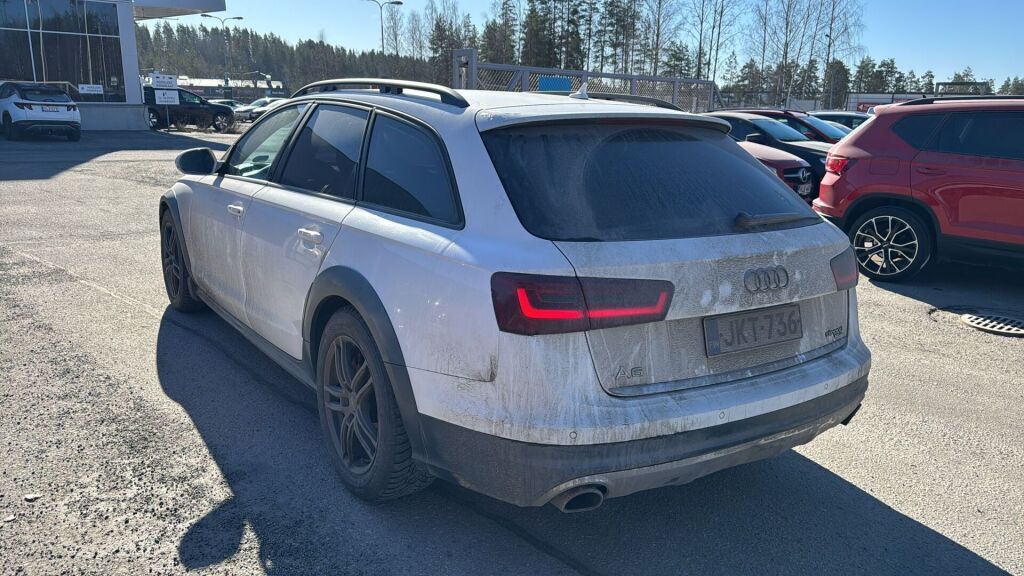 Audi A6 allroad quattro 2014 Valkoinen