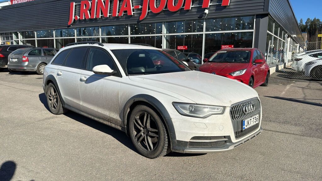Audi A6 allroad quattro 2014 Valkoinen