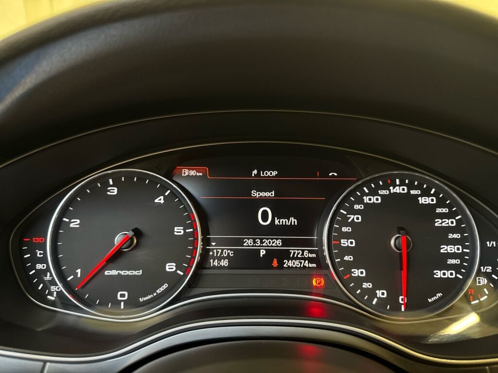 Audi A6 allroad quattro 2014 Valkoinen