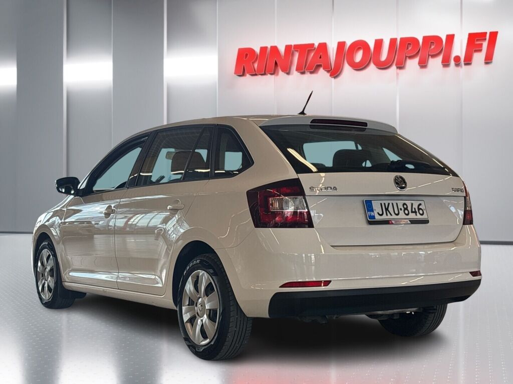 Skoda Rapid 2018 Valkoinen
