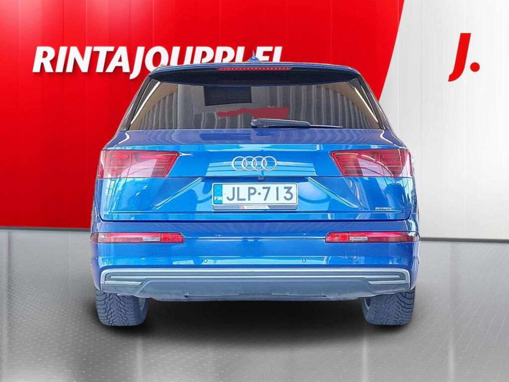 Audi Q7 2016 Sininen