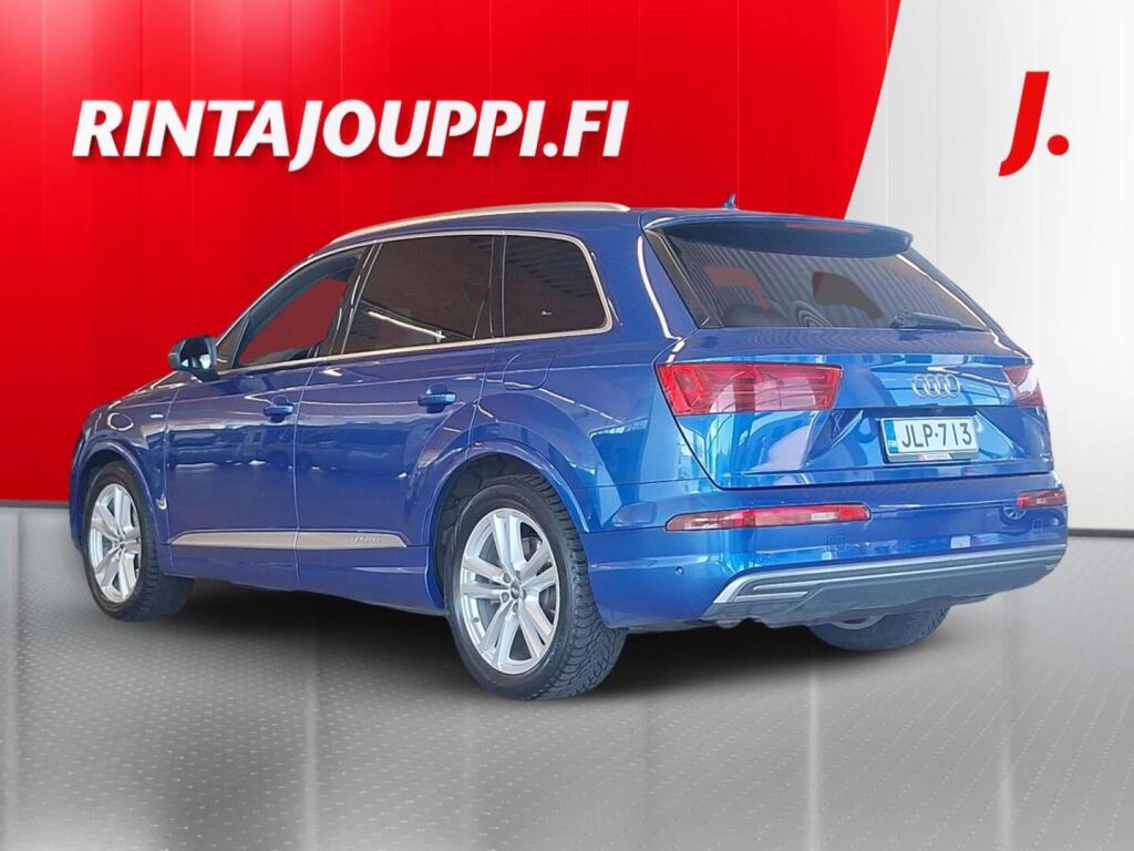 Audi Q7 2016 Sininen