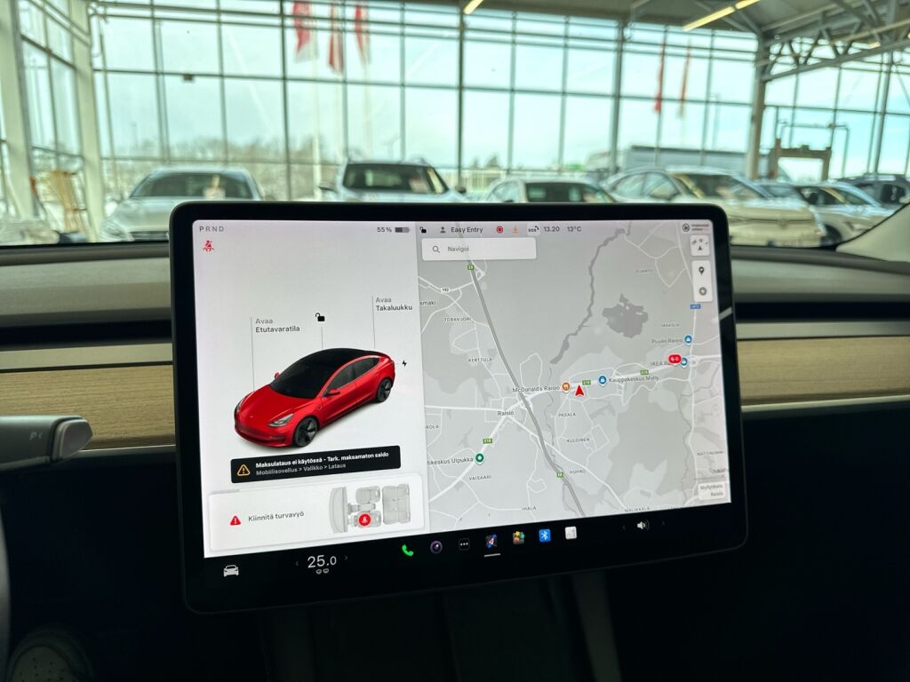 Tesla Model 3 2021 Punainen