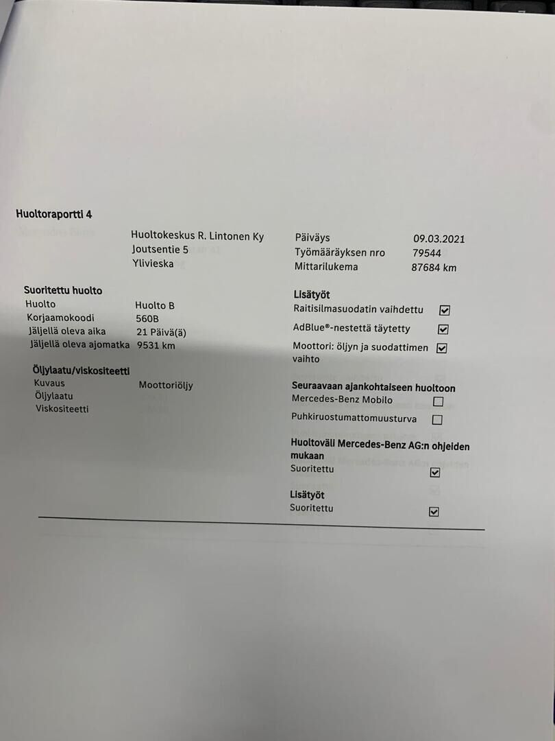 Mercedes-Benz GLC 2017 Sininen