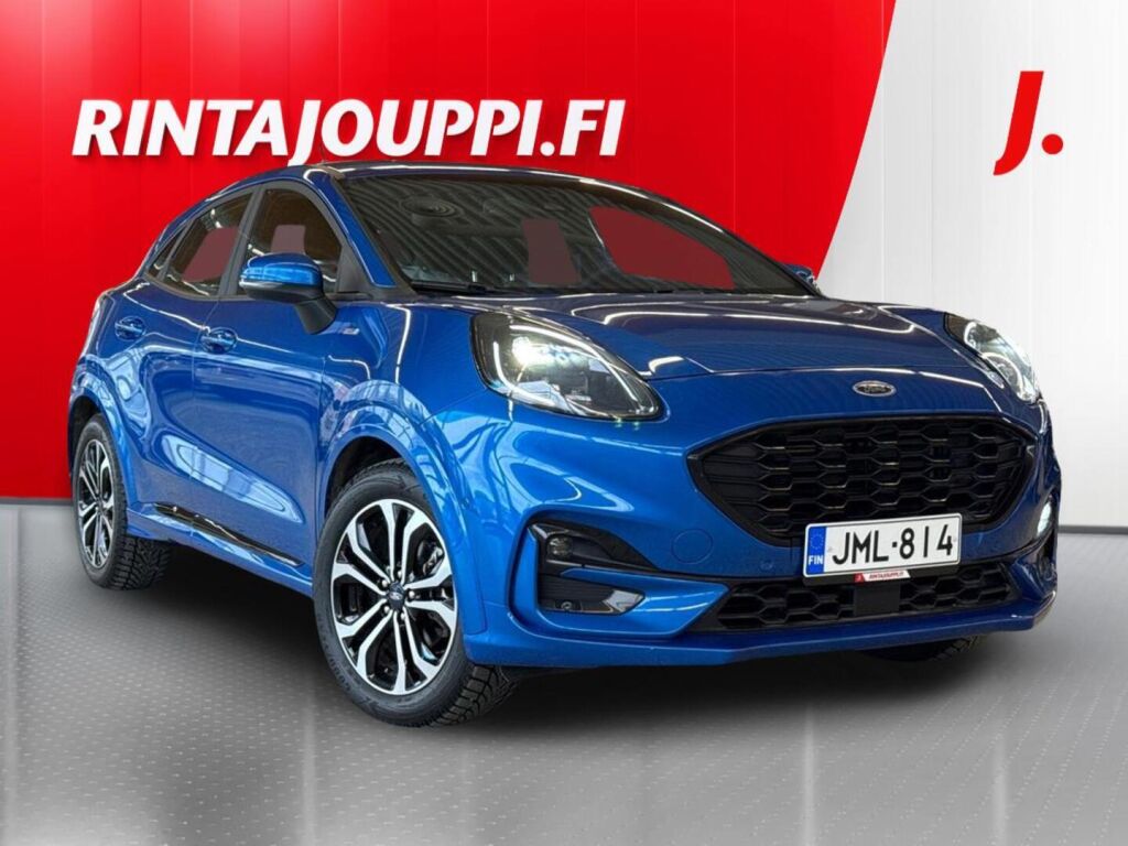 Ford Puma 2022 Metallinhohto Sininen (Desert Island Blue)