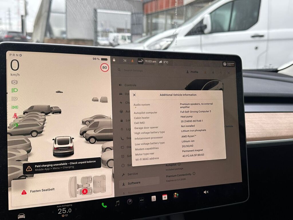 Tesla Model 3 2022 Valkoinen