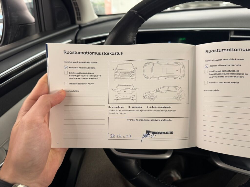 Hyundai Tucson 2023 Sininen