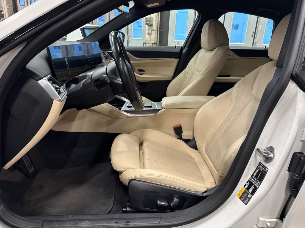 BMW I4 M50 2024 Valkoinen