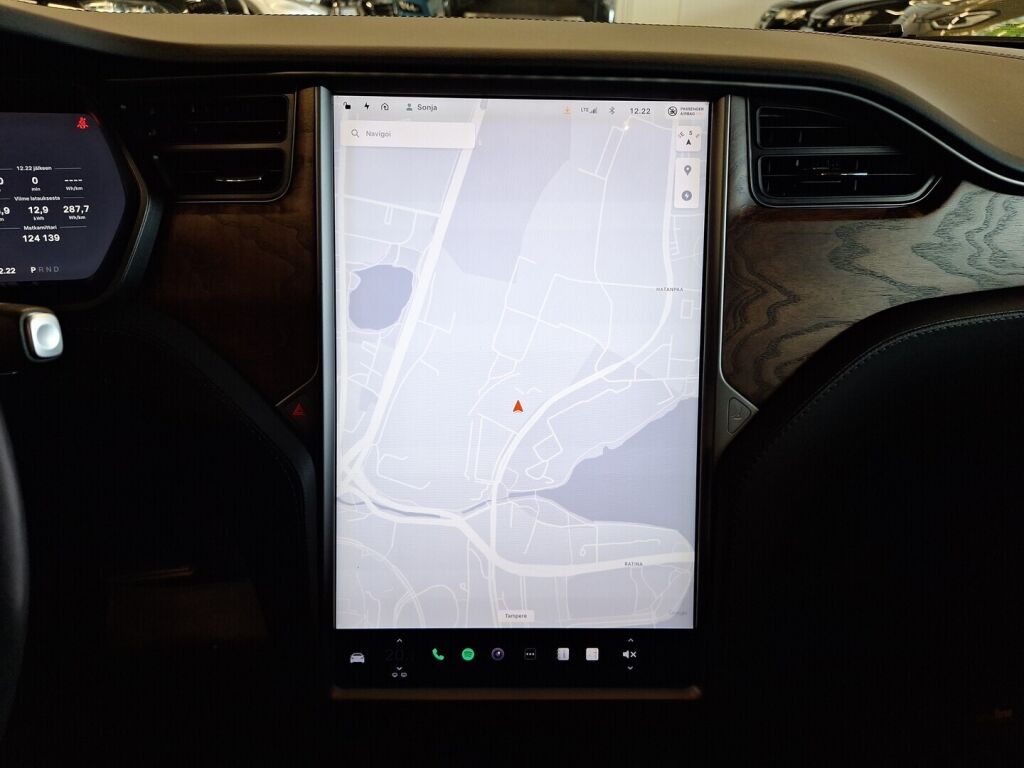 Tesla Model S 2018 Musta