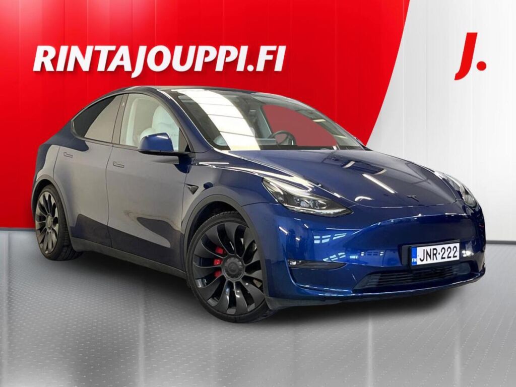 Tesla Model Y 2023 Sininen