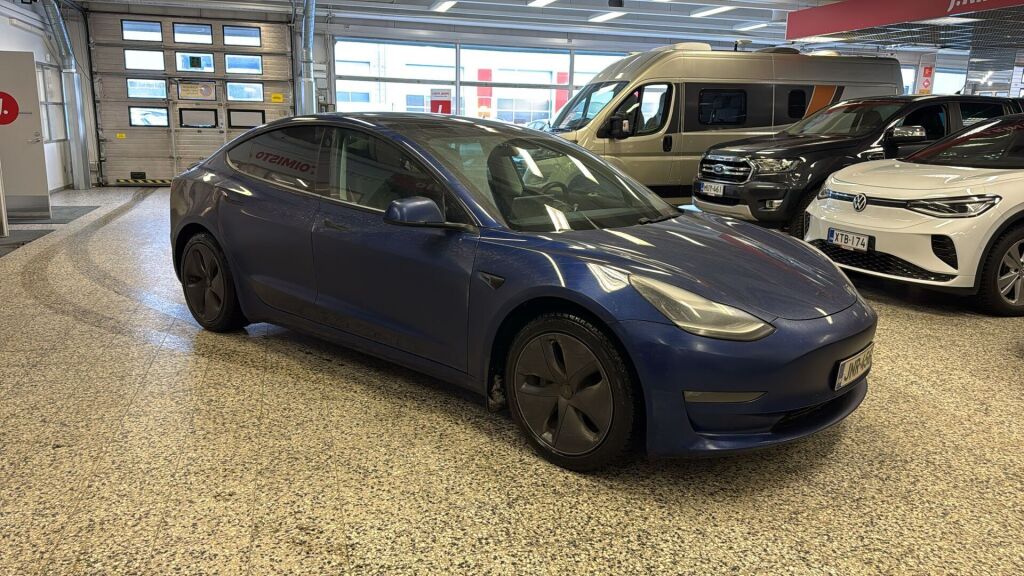 Tesla Model 3 2019 Sininen