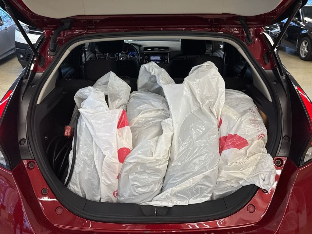 Nissan Leaf 2021 Punainen